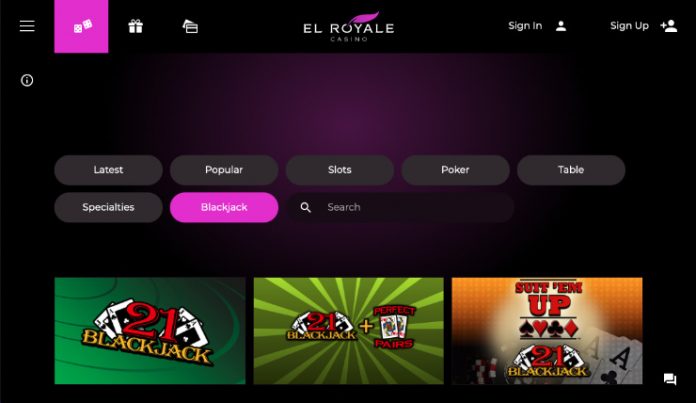 El Royale Casino Blackjack