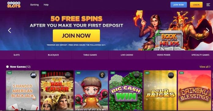 superslots - best USA Offshore online casino 