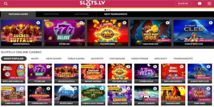 Slots.lv Image - Online casinos in California