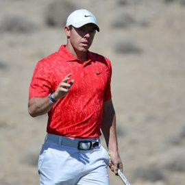 Rory McIlroy at the CJ Cup