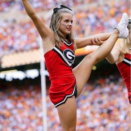 georgia cheerleader