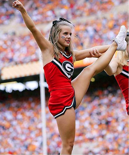 georgia cheerleader