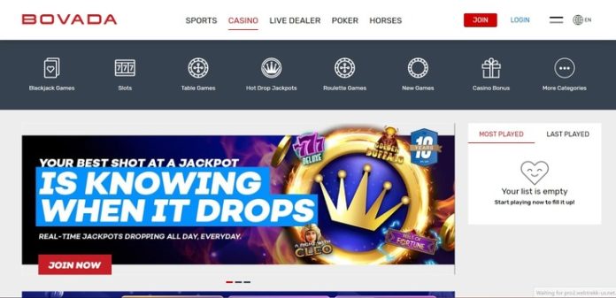 Bovada homepage instant withdrawal casino