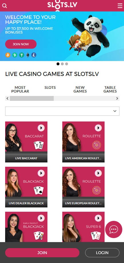 Slots LV Live Casino App