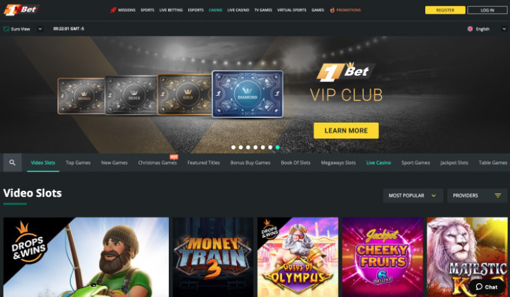 1Bet Casino Online