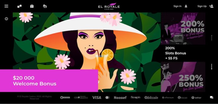 El royale Casino Homepage
