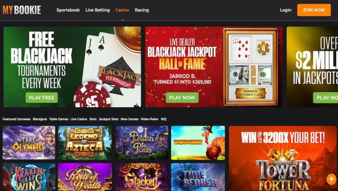 MyBookie Casino - Best NJ Online Casino