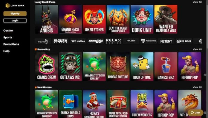 Lucky Block Casino Review & Bonus Codes for December 2023