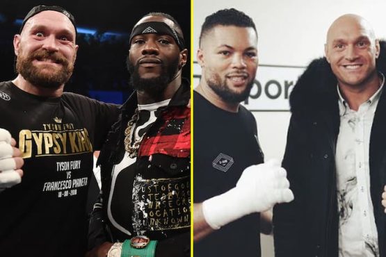 Tyson Fury Joe Joyce Deontay Wilder