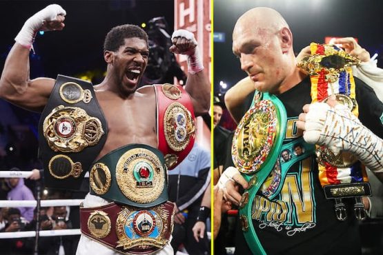 Tyson Fury v Anthony Joshua