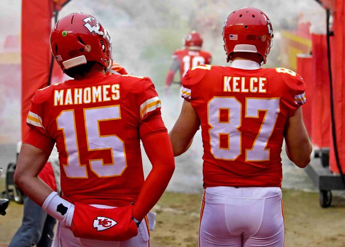 Kelce and Mahomes