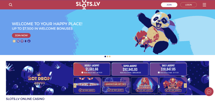 Slots.Lv Home Page