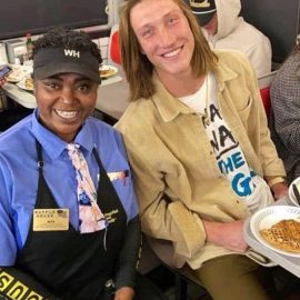 trevor lawrence waffle house