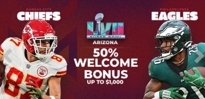 BetOnline $1000 Free Bets For Super Bowl 2023