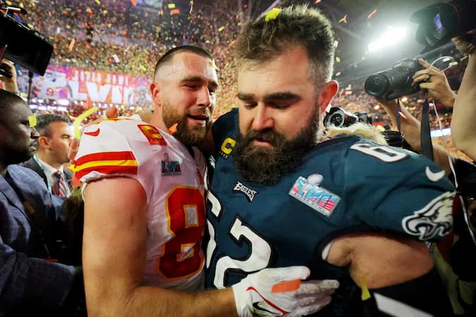 Kelce Brothers Super Bowl