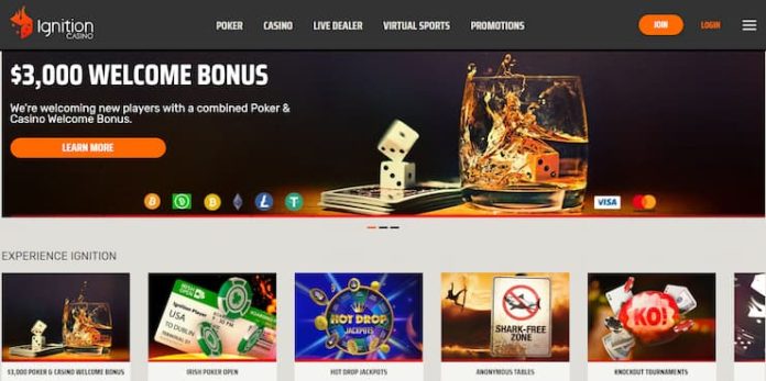 Ignition Michigan Online Casino Bonus