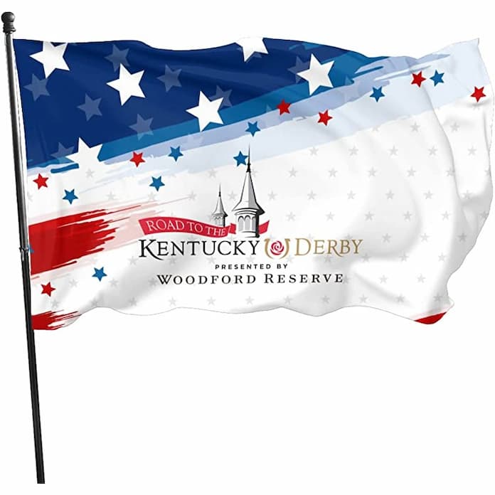 US FLAG KENTUCKY DERBY