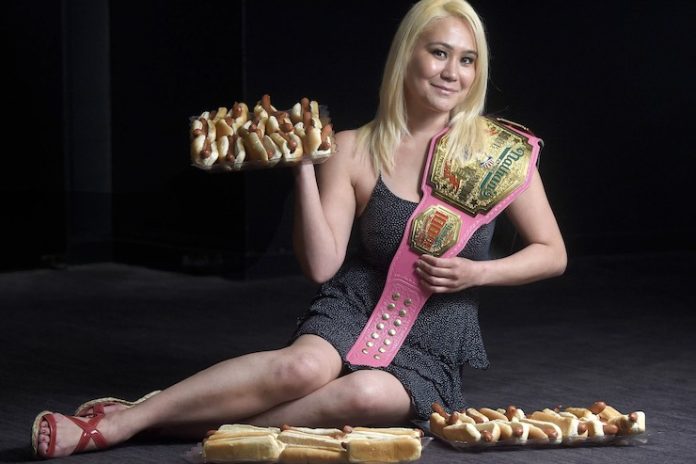 Miki Sudo Nathans Hot Dog Eating Contest MLE 2023