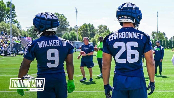 Walker and Charbonnet Seahawks pic