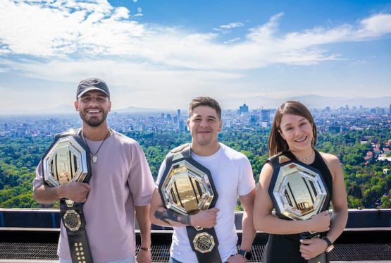 Yair Rodriguez and Alexa Grasso