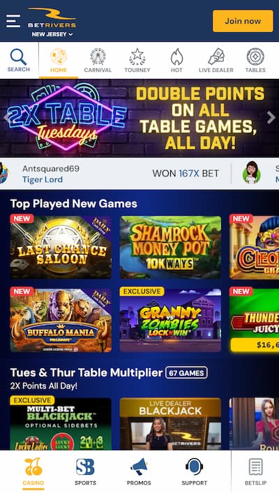 rivers casino mobile app
