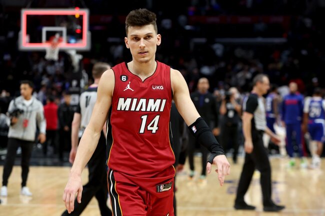 The Raptors are rumored to have interest in Tyler Herro in a