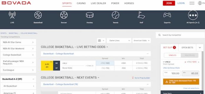 Bovada New Hamshire Online Sports Betting