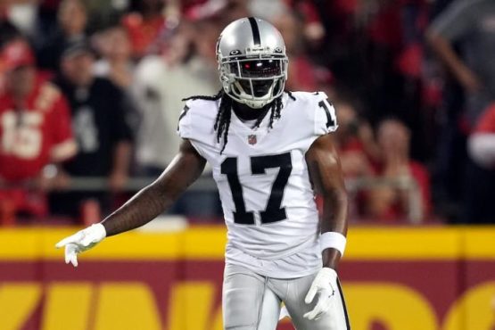 Davante Adams Raiders white uni pic