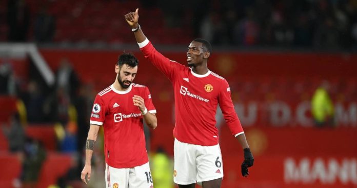 Paul Pogba and Bruno Fernandes