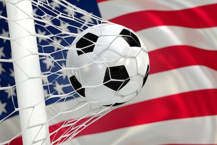 US soccer flag