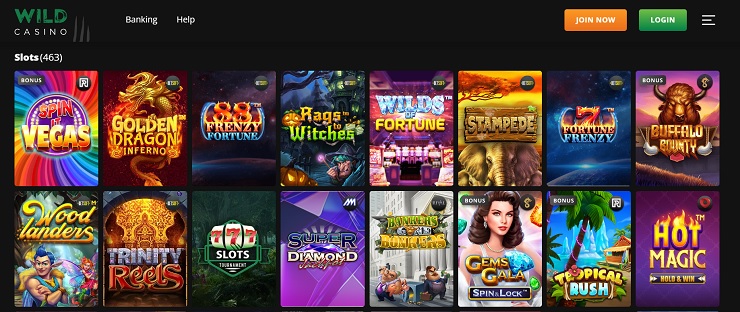 Play Online Slots for Real Money Wild Casino Online Slots