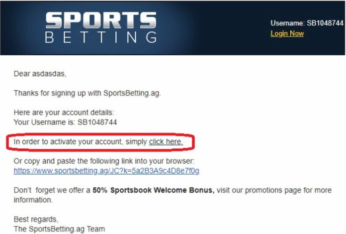 sportsbetting.ag activation