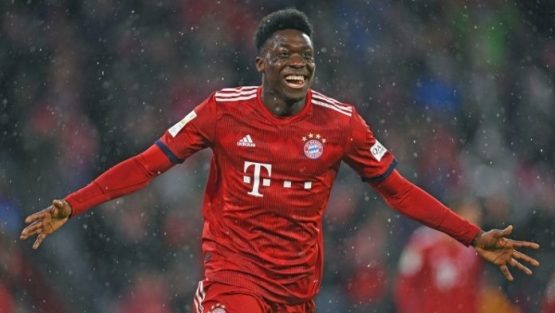 Alphonos Davies Is One Of The Quickest Players In Champions League