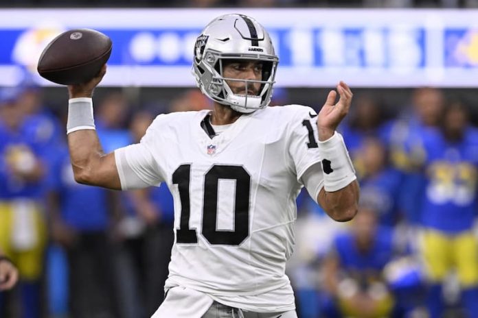 Jimmy Garoppolo Raiders pic