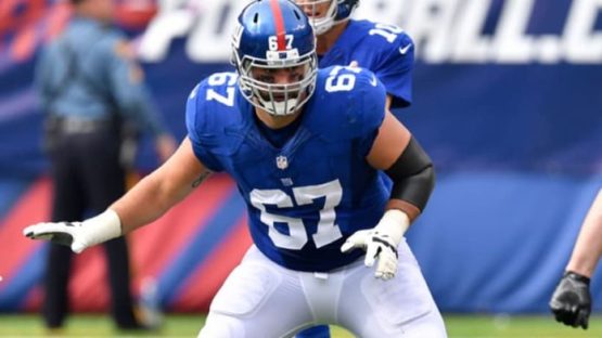 Justin Pugh Giants pic