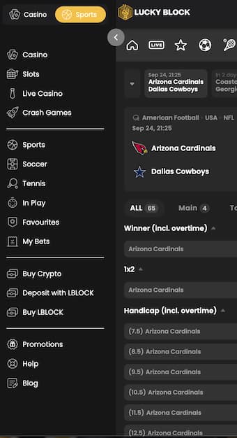 lucky block tx sports betting app