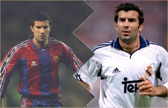 Figo Played For Both Barcelona & Real Madrid