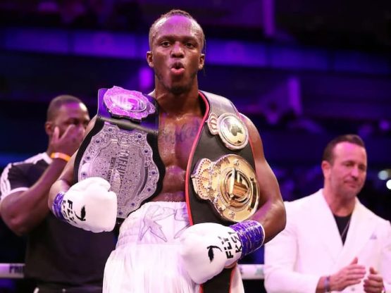 KSI vs Tommy Fury Belts