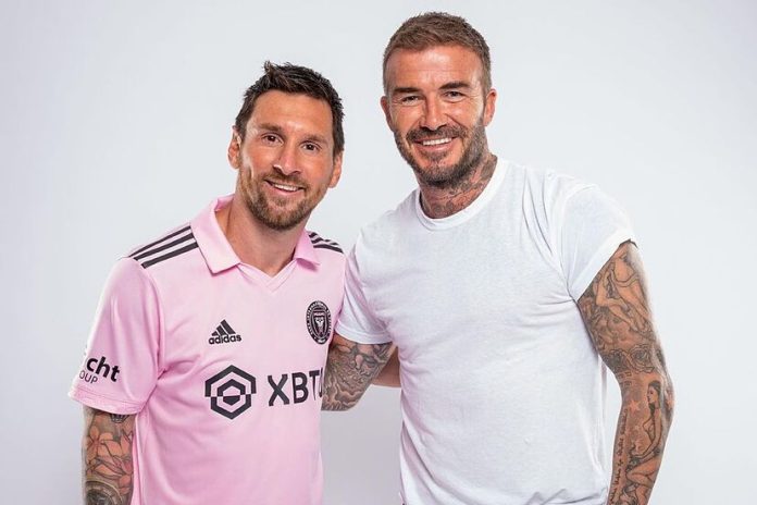 Lionel Messi And Inter Miami Owner David Beckham