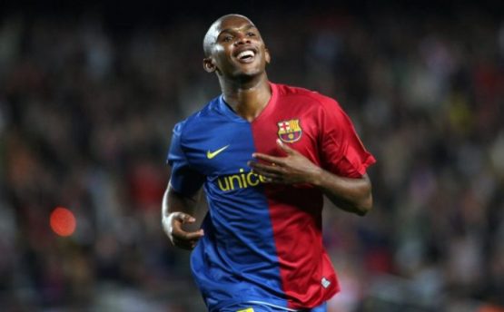 Samuel Etoo Played For Both Barcelona And Real Madrid