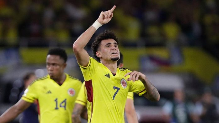 Colombia Star Luis Diaz Against Brazil