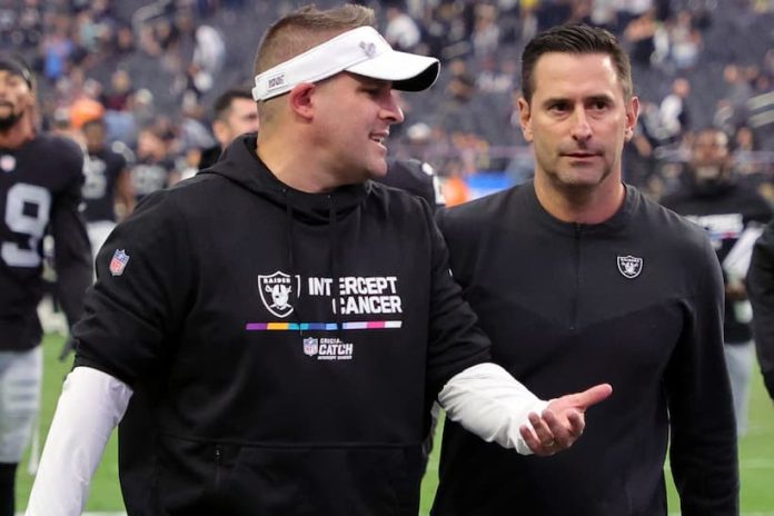 Josh McDaniels Raiders fired pic