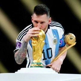 Argentina and Inter Miami Superstar Lionel Messi Won His Second World Cup Golden Ball In Qatar