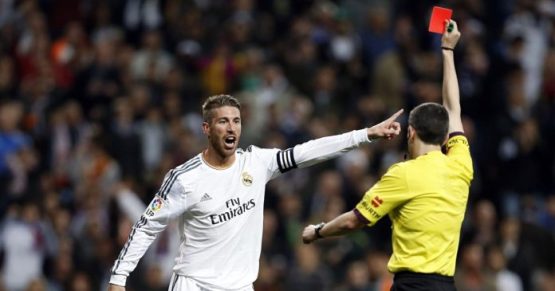 Sergio Ramos Red Card