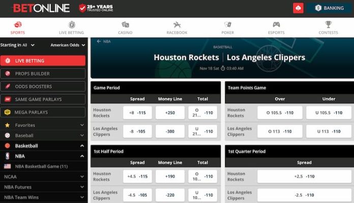 No.1 TX Sports Betting Site - BetOnline