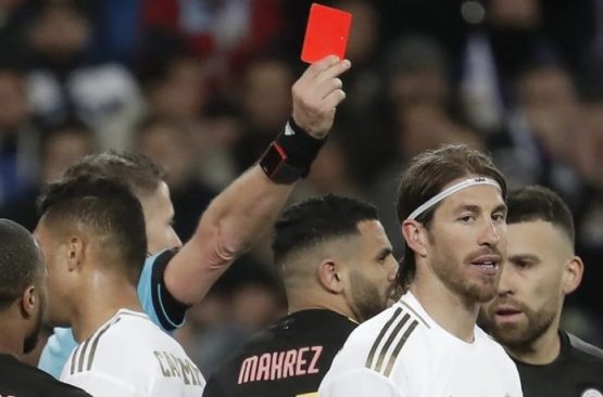 Sergio Ramos Has Seen 28 Red Cards