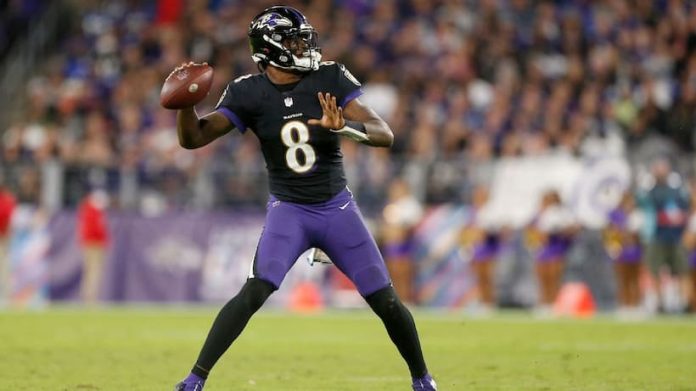 Lamar Jackson Ravens pic