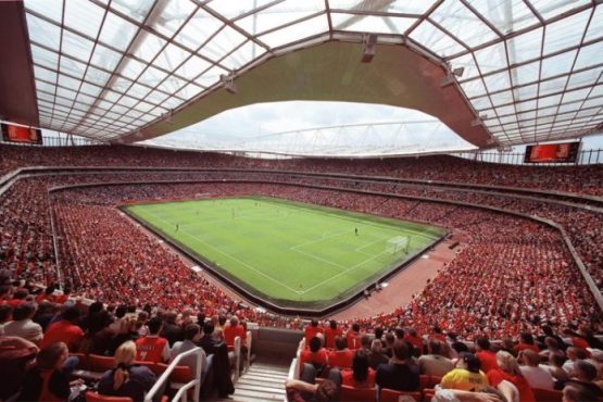 Arsenal's Emirates Stadium Is One Of The Most Attended Venues In England