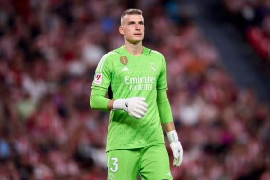 Andriy Lunin Was One Of The Best Performers In UCL Round Of 16