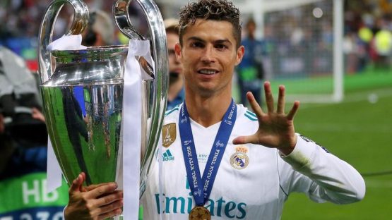 Cristiano Ronaldo Is A Five Time UCL Winner